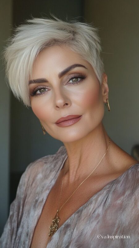 COUPE courte femme 50 ans inspo idee