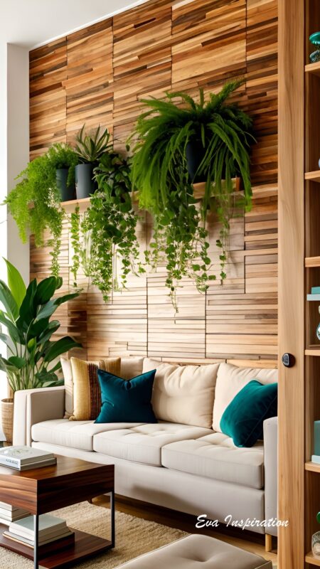 ETAGERE-BOIS-mur-deco-plante-suspendu
