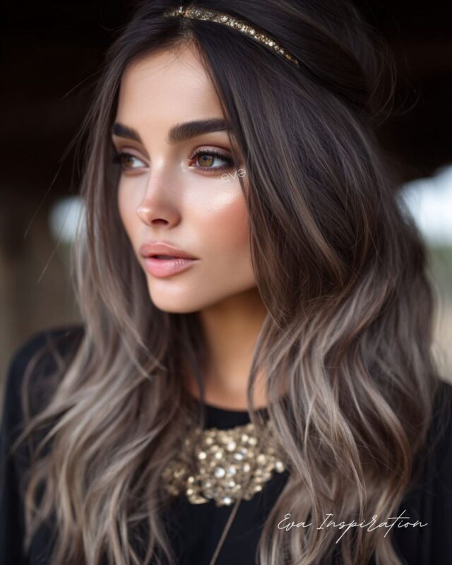 Khaki Bronde bronde couleur cheveux tendance