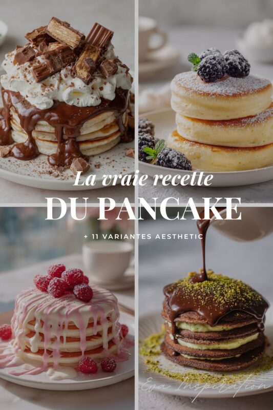 La meilleure recette du pancake moelleux rapide facile americain et variantes