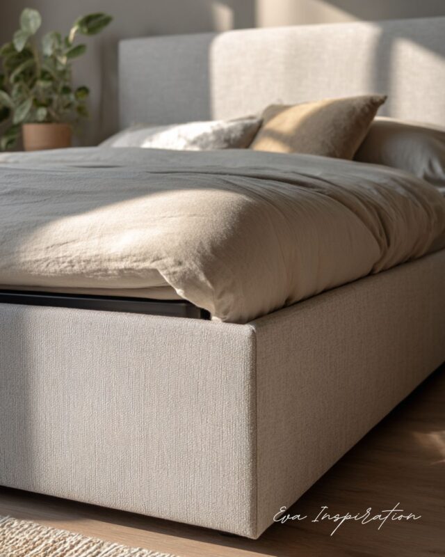 Lit coffre chambre contemporaine