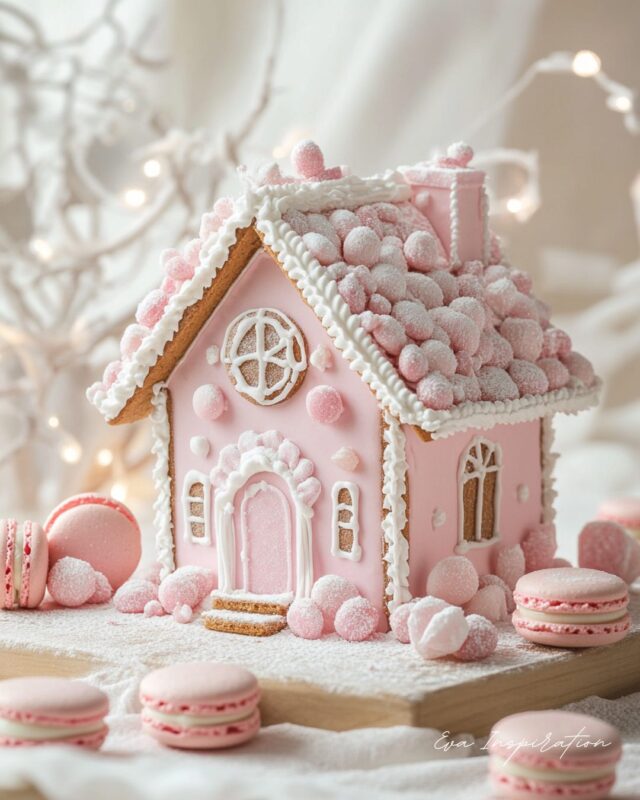 maison pain depice sucre ourson noel