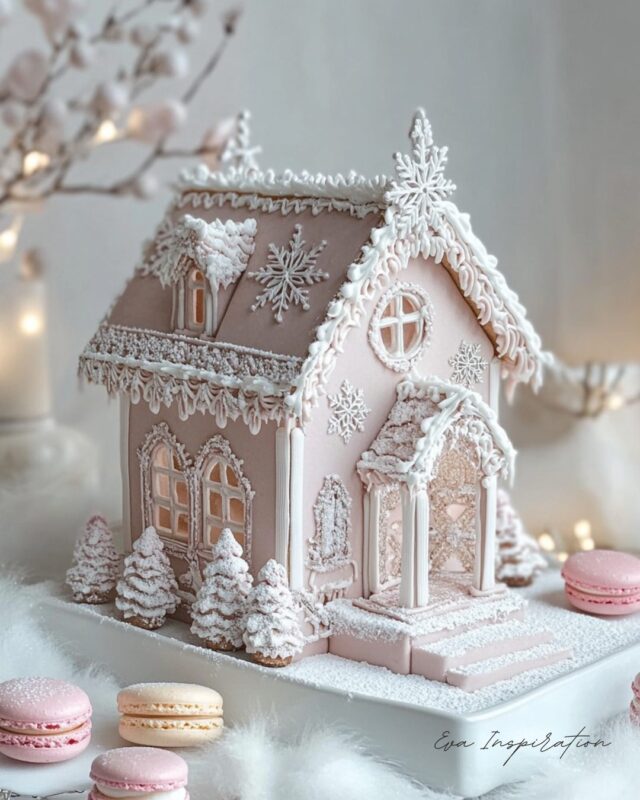 MAISON pain epice pate sucre rose clair