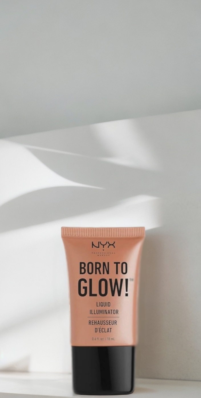 NYX Professional Makeup Highlighter Liquide Multifonction Liquide Born to Glow Liquid.