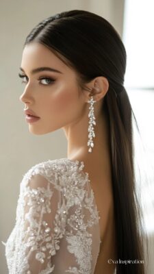 QUEUE-CHEVAL-LISSE-MARIAGE-COIFFURE