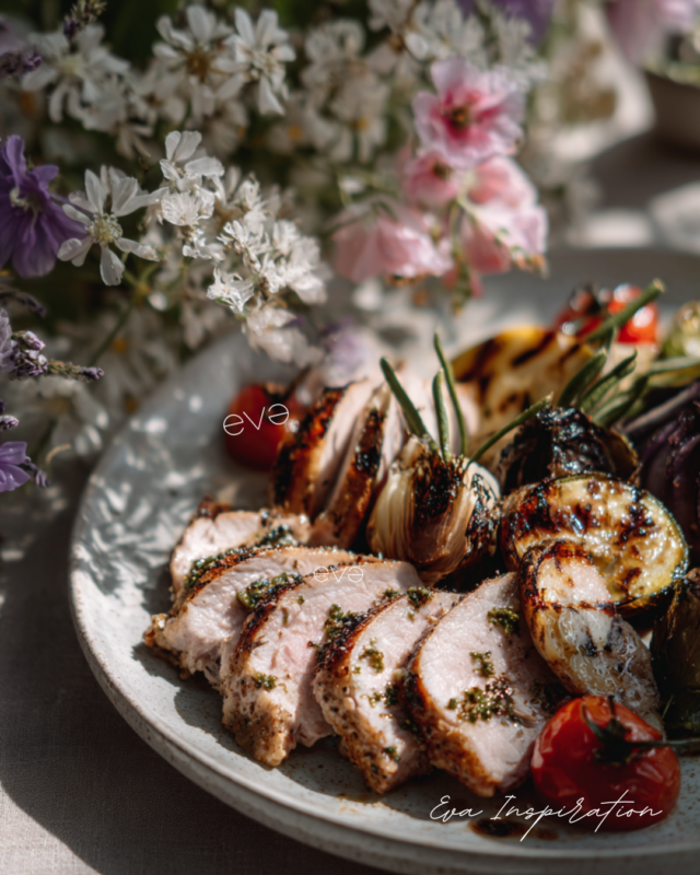 barbecue recette roti viande legume grille