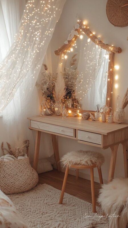 boho-coiffeuse-meuble-idee-miroir
