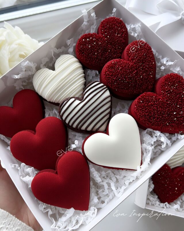 boite biscuit coeur saint valentin