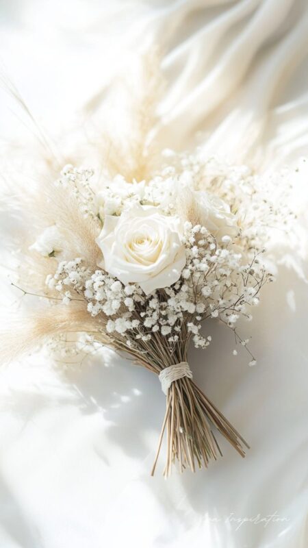 bouquet-mariee-blanc-simple-chic