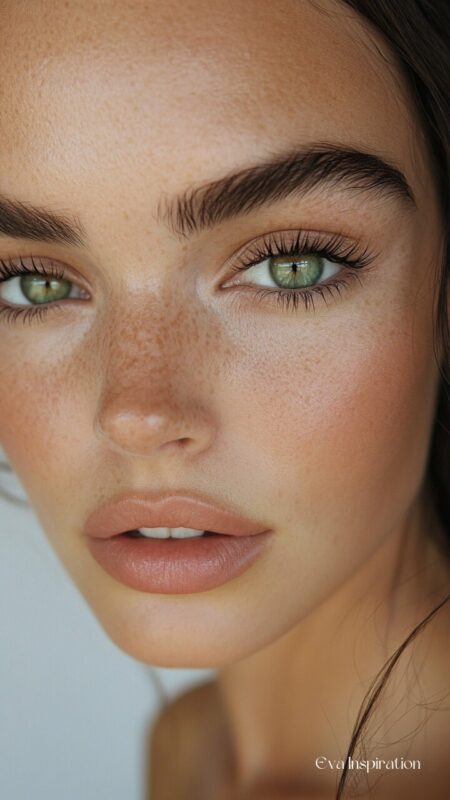 brune-yeux-vert-inspiration-maquillage