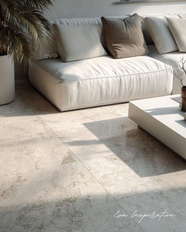 carrelage grand salon decoration