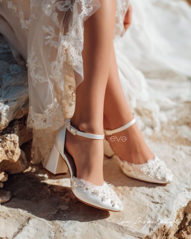 chaussure marée blanc talons bas confortable idee