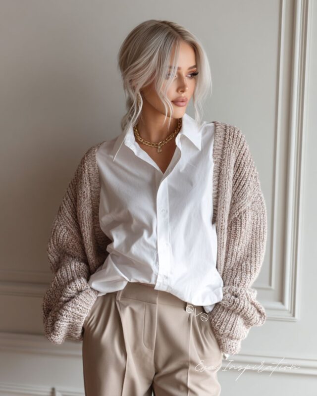 chemise blanche femme idee outfit