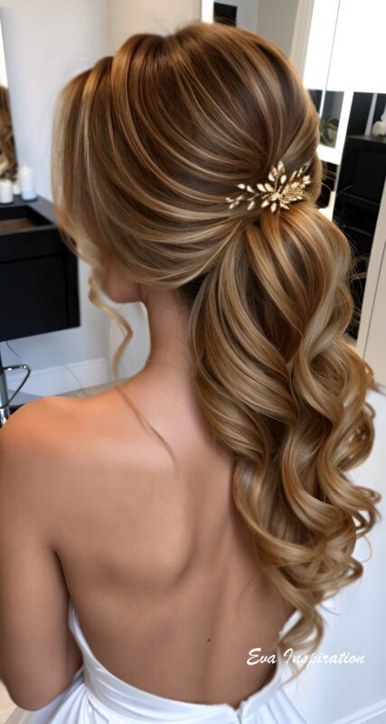 cheveux-coiffure-mariage-2025-accessoire-dore-look-simple-chic