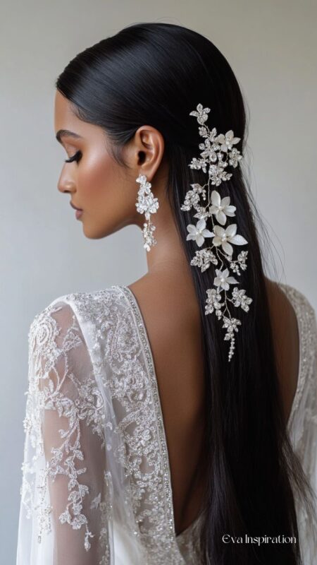 cheveux-lisse-noir-mariage-coiffure-idee-cheveux-long