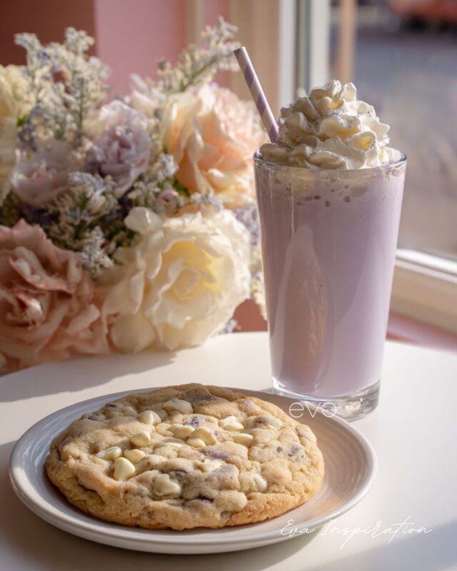 cookie aesthetic violet