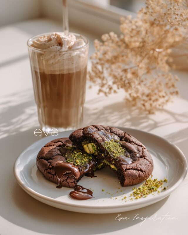 cookie plat chocolat pistache