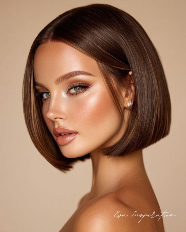 coupe carre court femme moderne