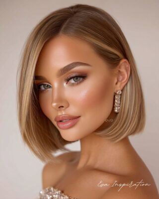 coupe carre lisse coiffure jour de lan