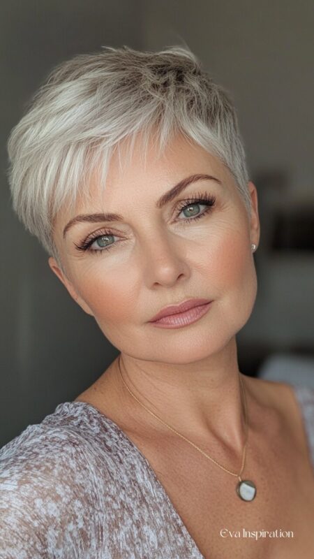 coupe-courte-femme-50-ans-moderne-meche-fine