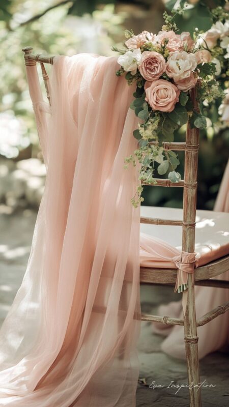 deco-mariage-chaise-voilage-rose