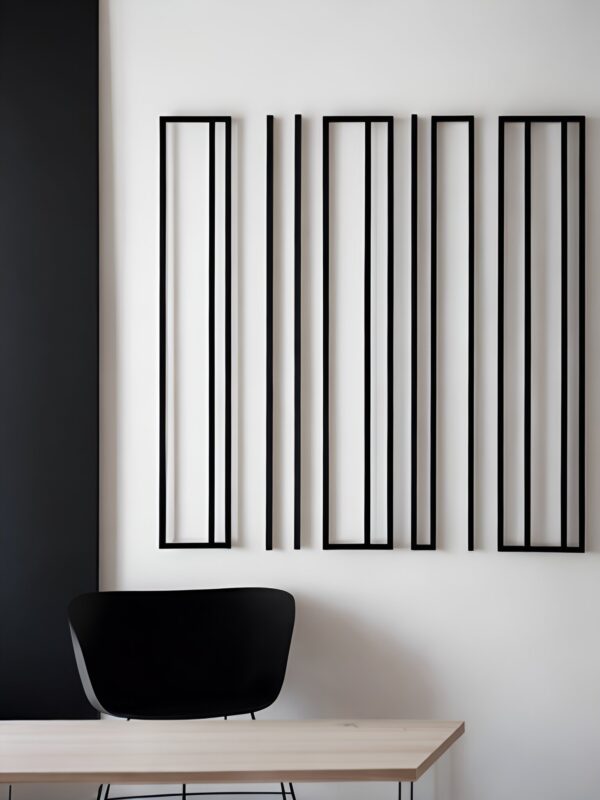 deco-mural-metal-noir-pour-bureau-minimaliste-contemporain