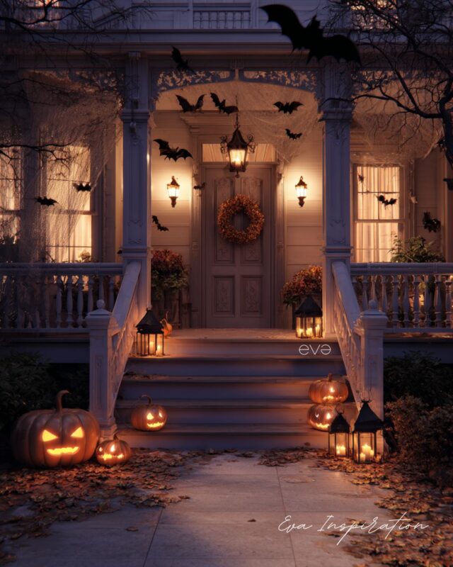 entree decoration halloween idee decoration inspo