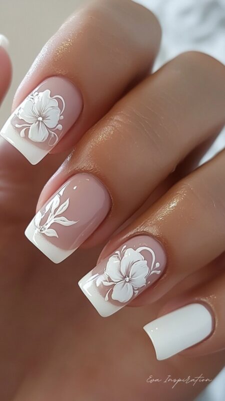 french-manucure-mariage