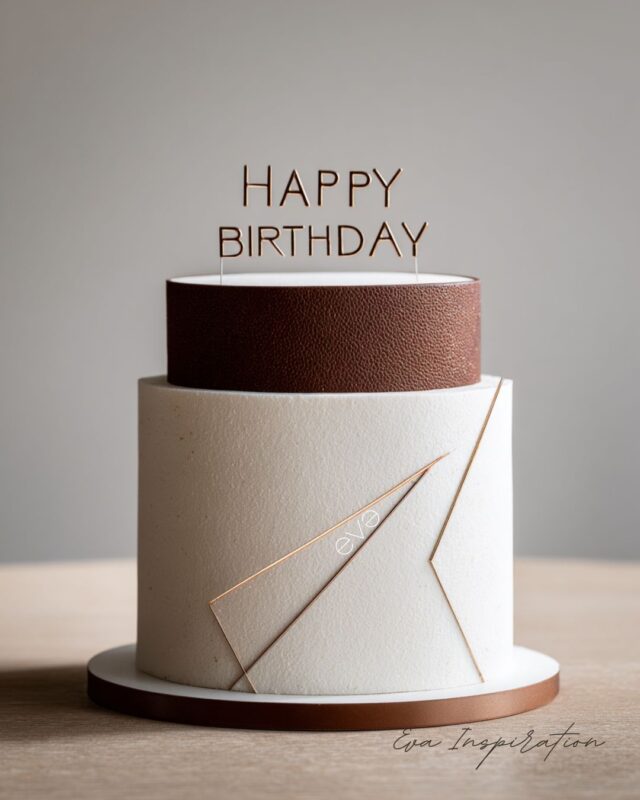 gateau anniversaire deco couture luxe idee pour homme layer cake