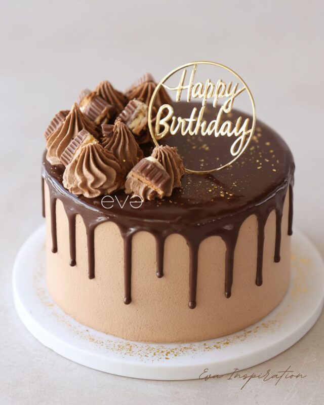 gateau anniversaire homme simple chocolat idée