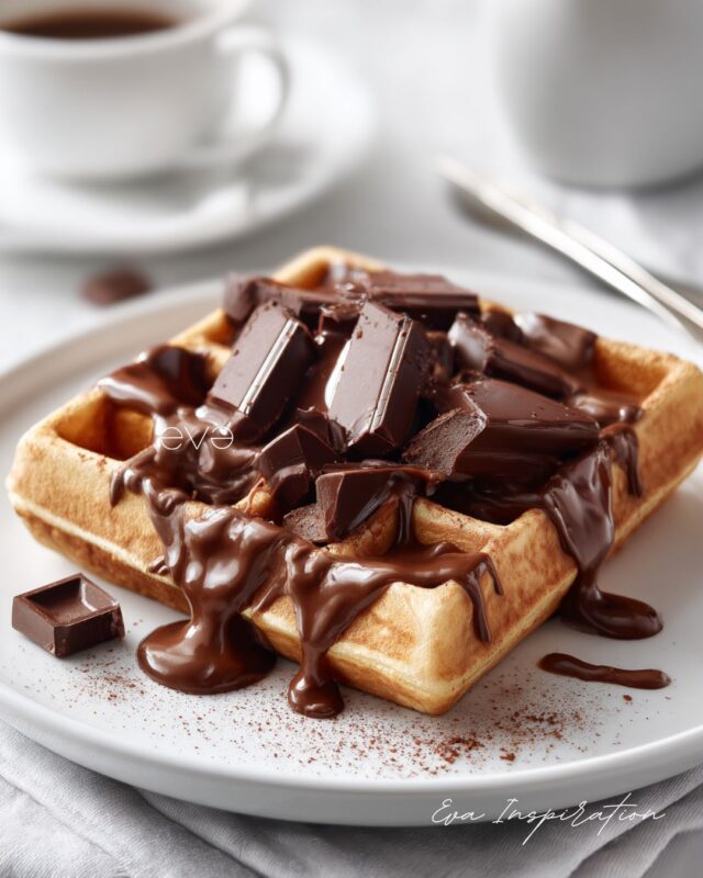 gaufre chocolat fondant