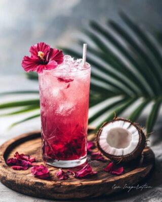 hibiscus-mocktail-estival TENDANCE