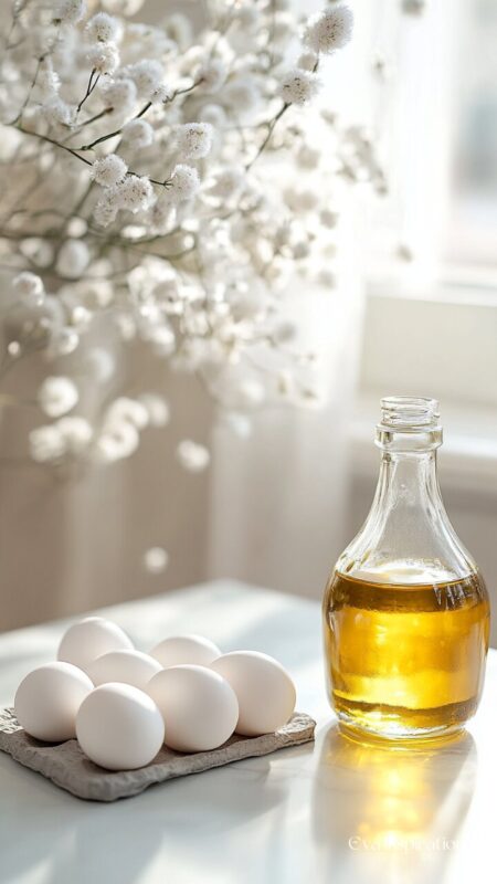 huile-olive-oeufs-masque-maison