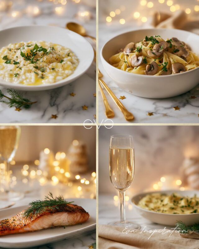 idée de repas Nouvel An simple mais élégant