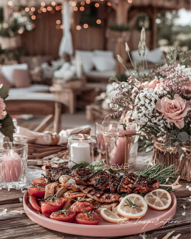 idée deco table barbecue