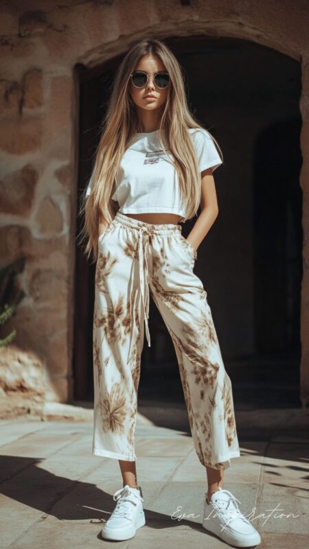 outfit rentrée lycéenne, look cool