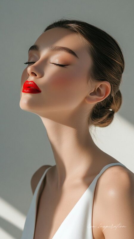 look-francais-rouge-levre-rouge