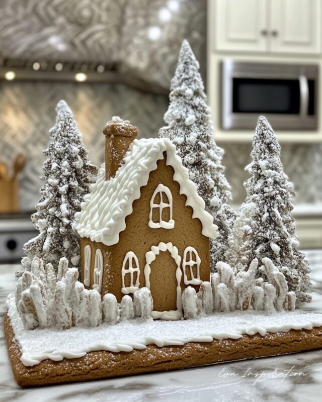 Maison en pain d’épices traditionnelle