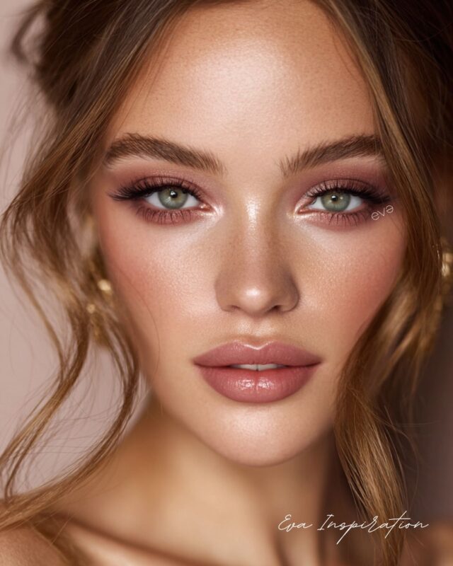 maquillage adapte pour la saint valentin rose naturel