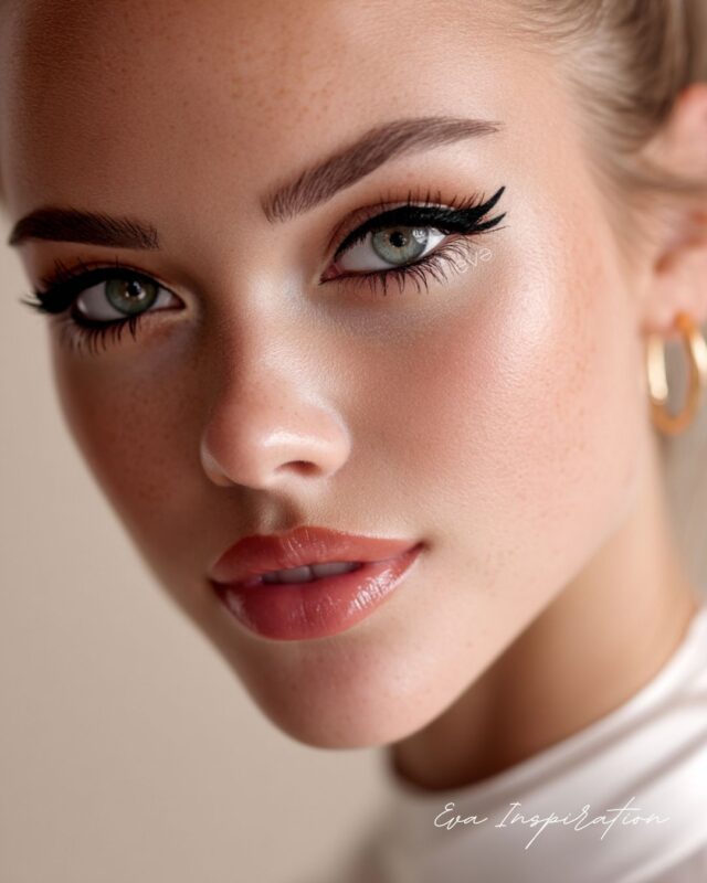 maquillage eyeliner saint valentin chic elegant