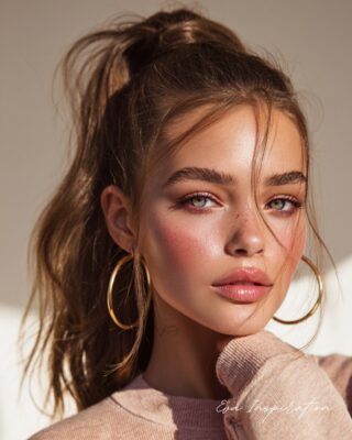 Maquillage rentrée ado sans maquillage visible – teint frais, blush discret, lèvres naturelles