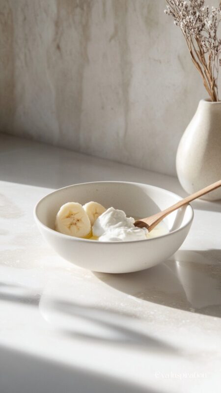 masque-maison-hydratant-cheveux-sec-banane-coco