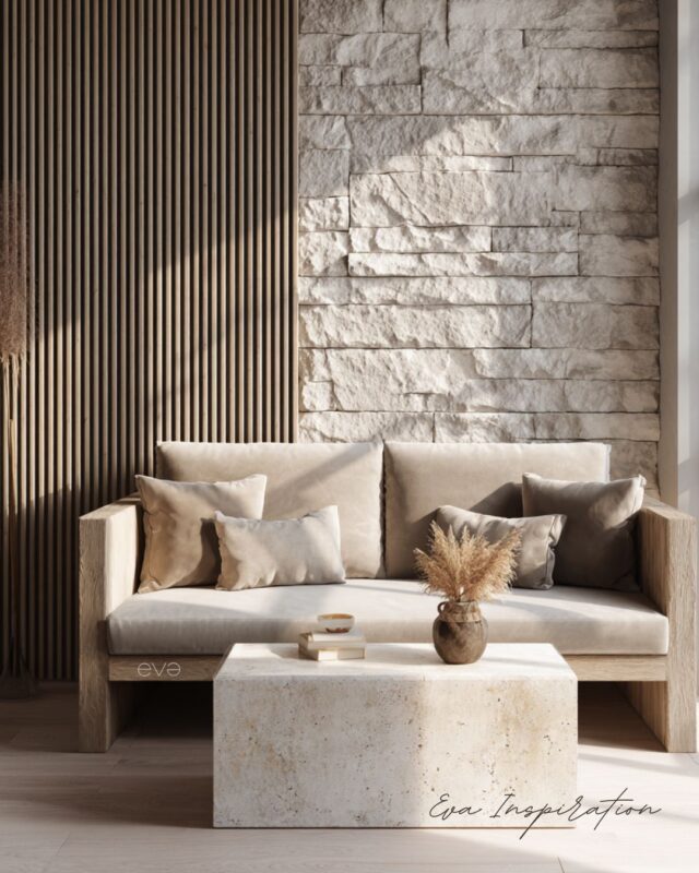 mur parement bois decoration