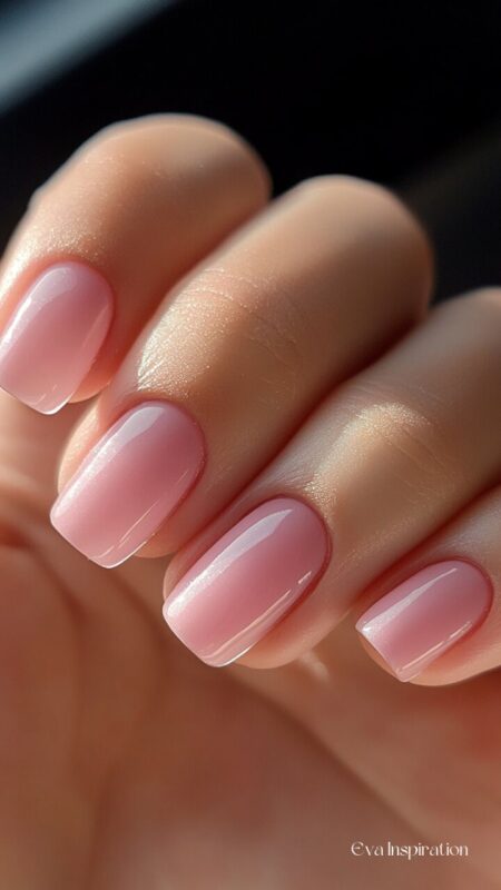 ongle-rose-plastel-manucure