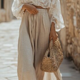outfit-beige-lin-et-dentelle-printemps-ete-femme-look-tenue