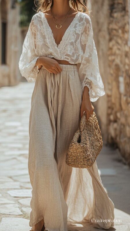outfit-beige-lin-et-dentelle-printemps-ete-femme-look-tenue