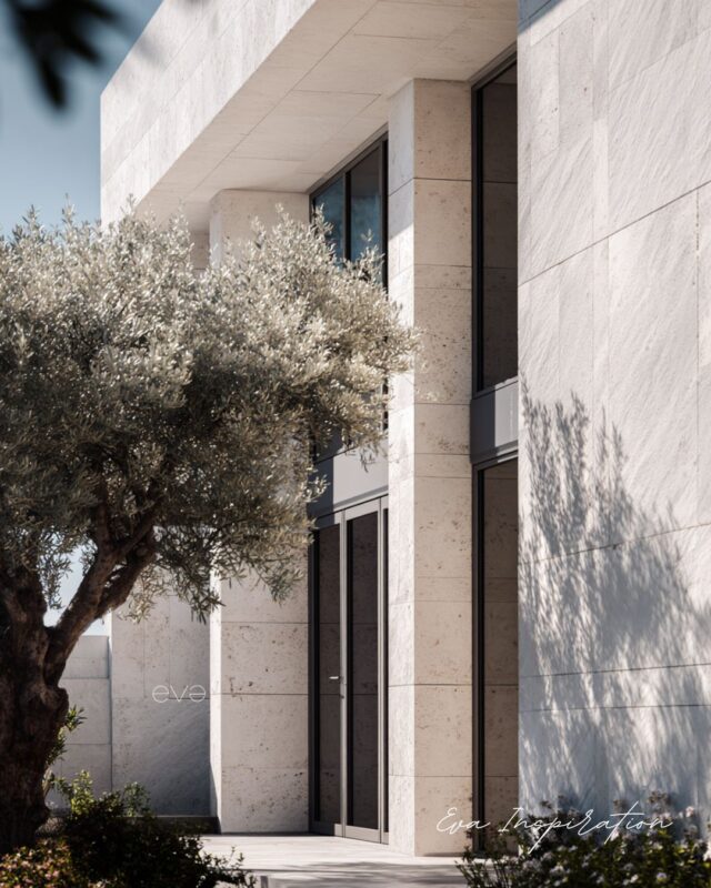 parement facade decoration moderne