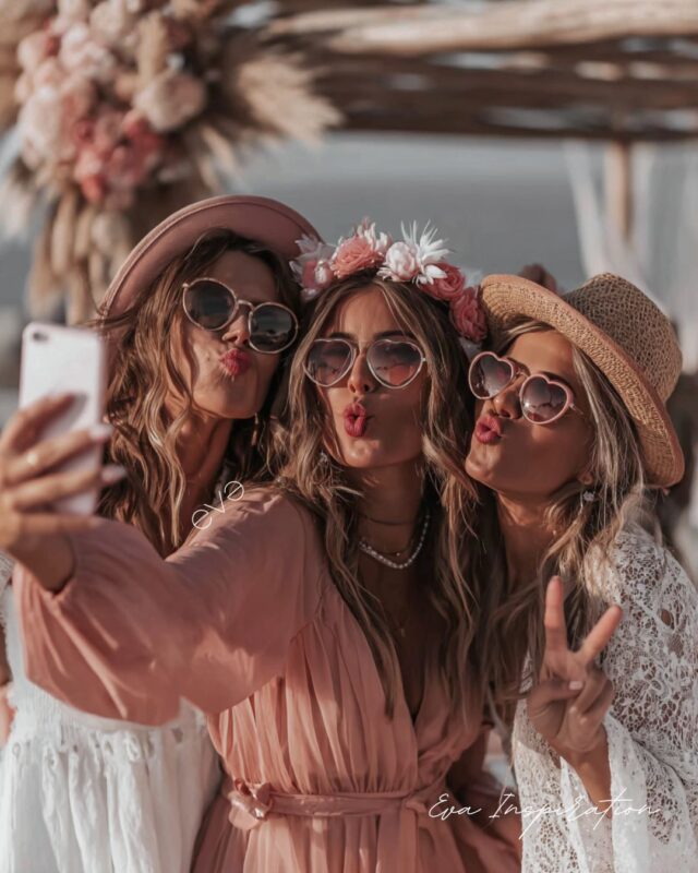 photo mariage avec smartphone