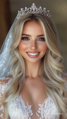 porter diademe mariage