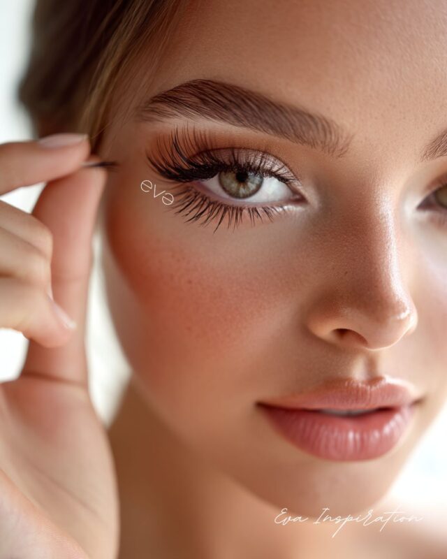 pose des faux cils individuel